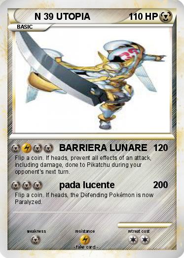 Pokemon N 39 UTOPIA