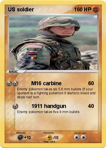 Pokemon US soldier