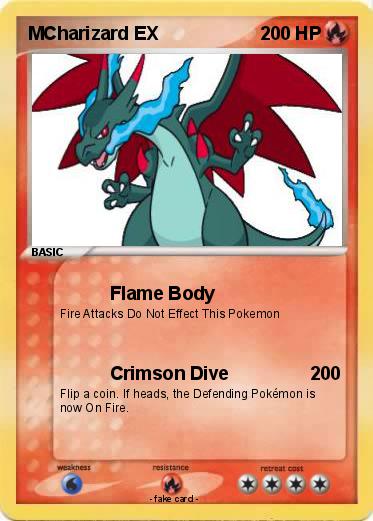 Pokemon MCharizard EX