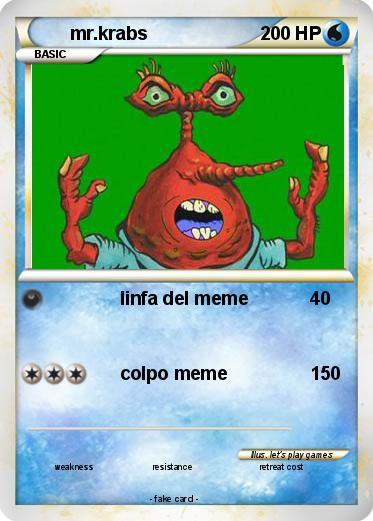 Pokemon mr.krabs