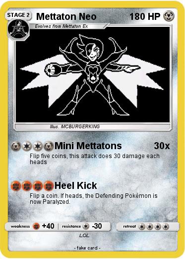 Pokemon Mettaton Neo