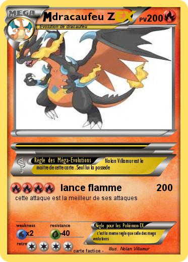 Pokemon dracaufeu Z