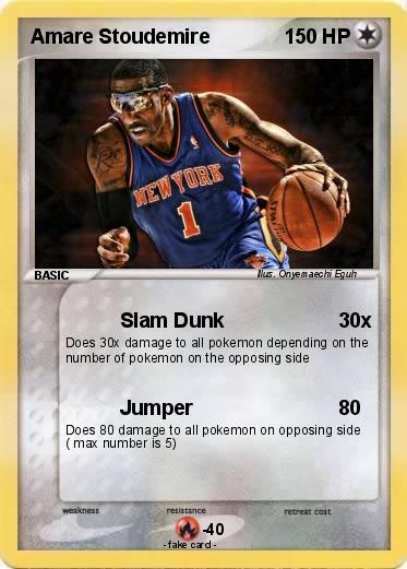 Pokemon Amare Stoudemire