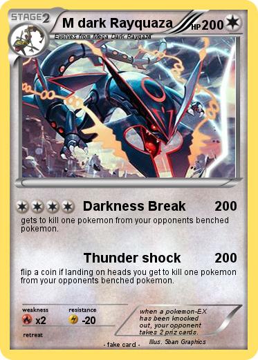 Pokemon M dark Rayquaza