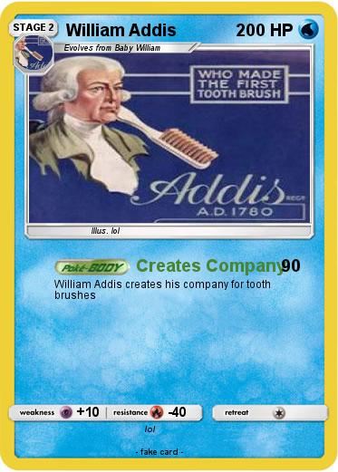 Pokemon William Addis