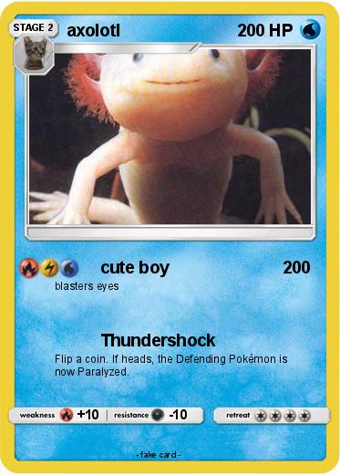 Pokemon axolotl