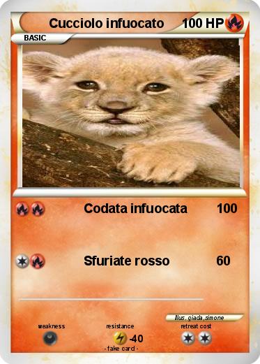 Pokemon Cucciolo infuocato