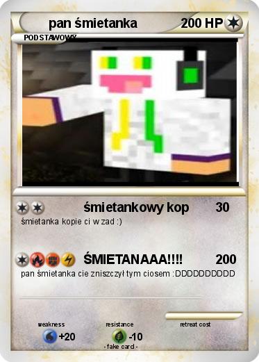 Pokemon pan śmietanka