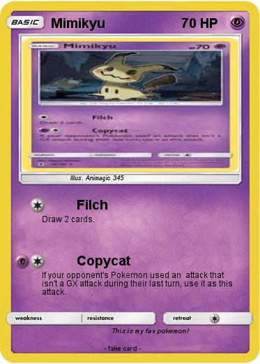 Pokemon Mimikyu