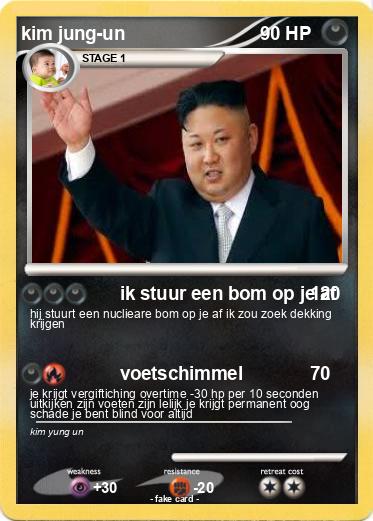 Pokemon kim jung-un