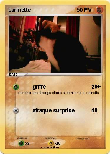 Pokemon carinette