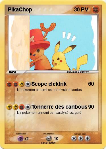 Pokemon PikaChop