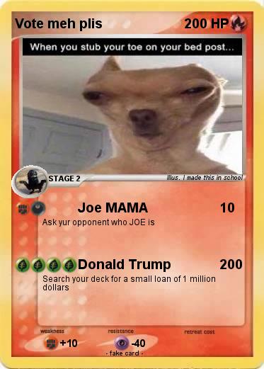 Pokemon Vote meh plis