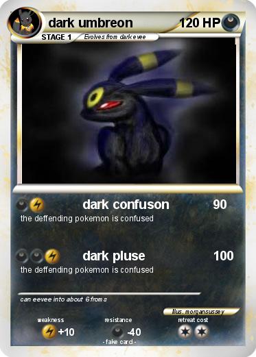 Pokemon dark umbreon