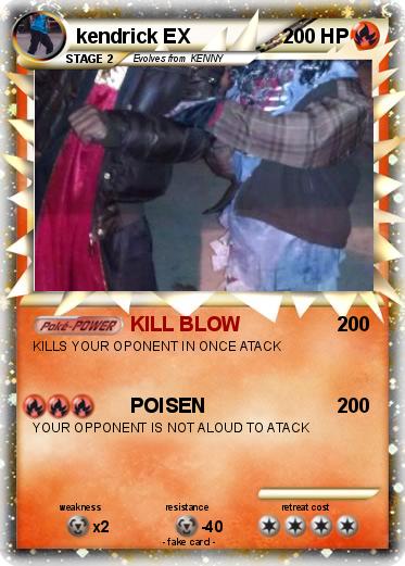 Pokemon kendrick EX