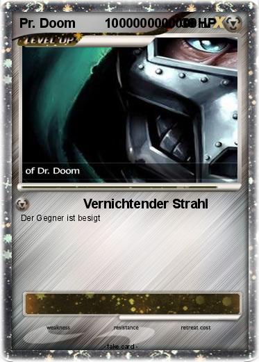 Pokemon Pr. Doom        1000000000000