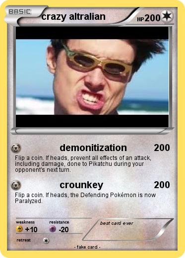 Pokemon crazy altralian