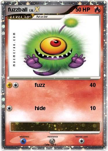 Pokemon fuzzball