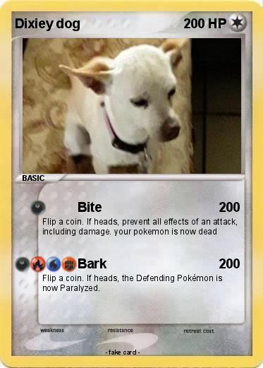 Pokemon Dixiey dog