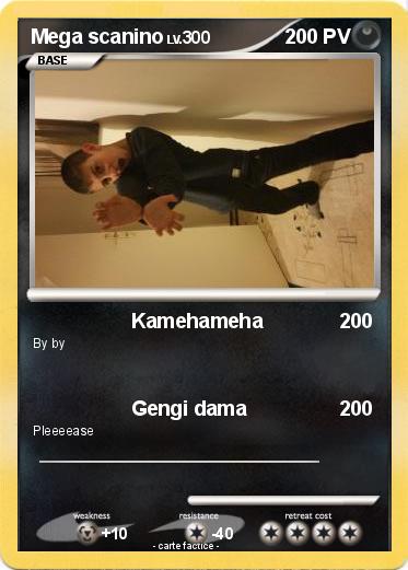 Pokemon Mega scanino