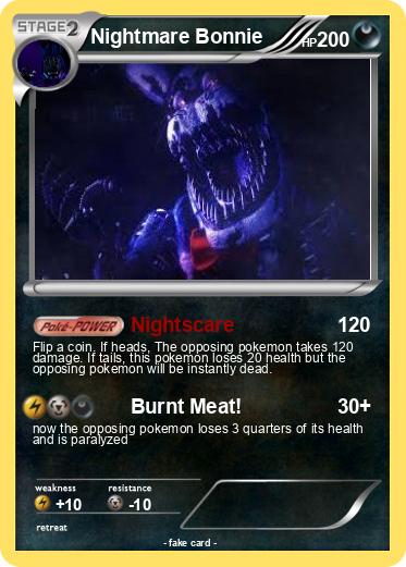 Pokemon Nightmare Bonnie