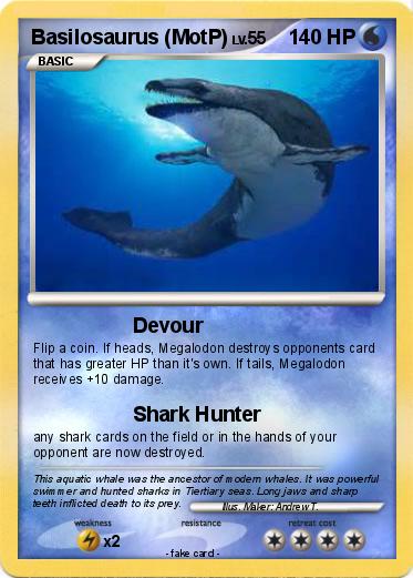 Pokemon Basilosaurus (MotP)