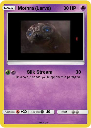 Pokemon Mothra (Larva)