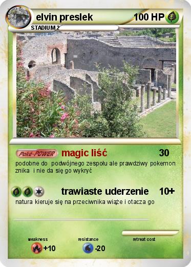 Pokemon elvin preslek