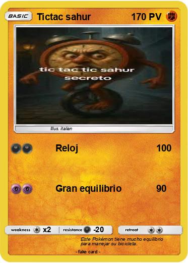 Pokemon Tictac sahur