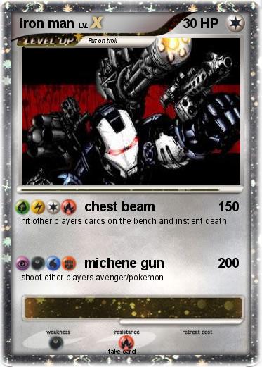 Pokemon iron man