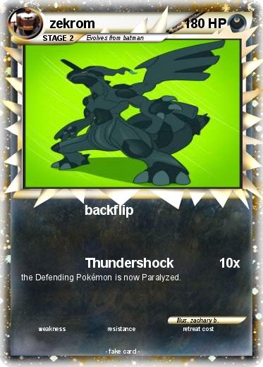 Pokemon zekrom