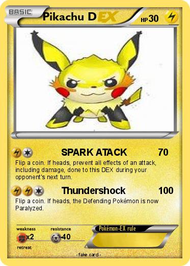 Pokemon Pikachu D