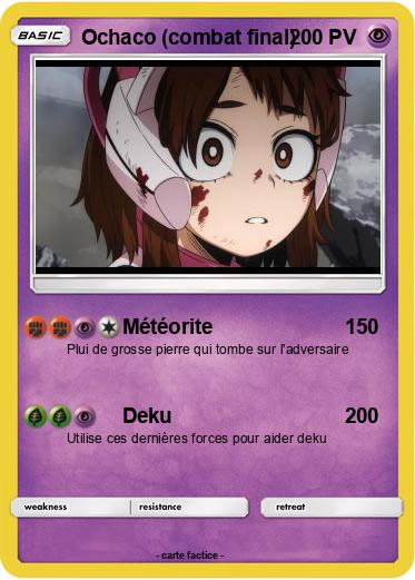 Pokemon Ochaco (combat final)