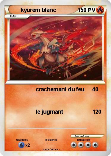 Pokemon kyurem blanc