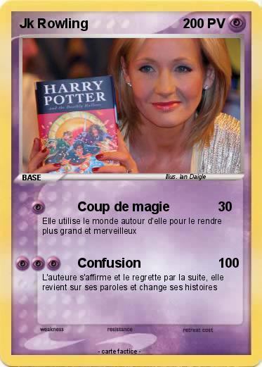 Pokemon Jk Rowling