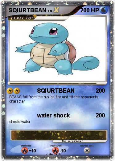 Pokemon SQIURTBEAN