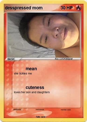 Pokemon desspressed mom