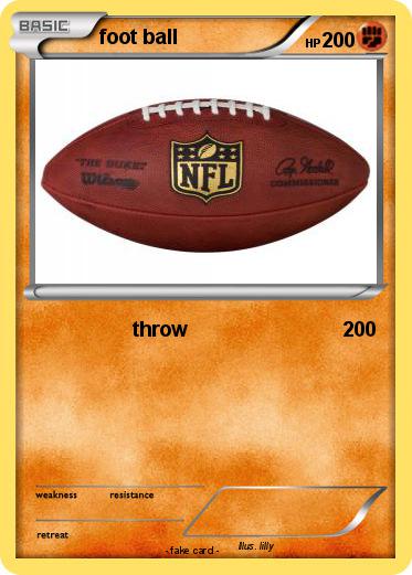 Pokemon foot ball