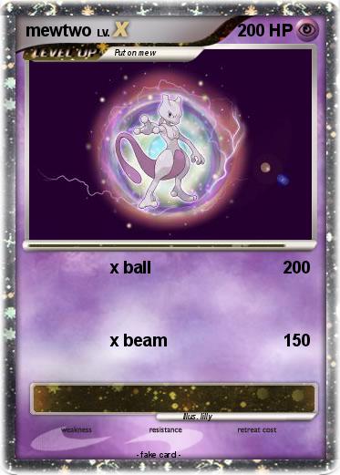 Pokemon mewtwo