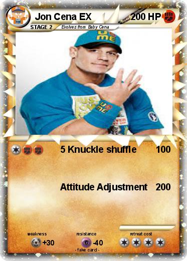Pokemon Jon Cena EX