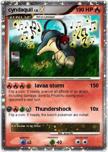Pokemon cyndaquil