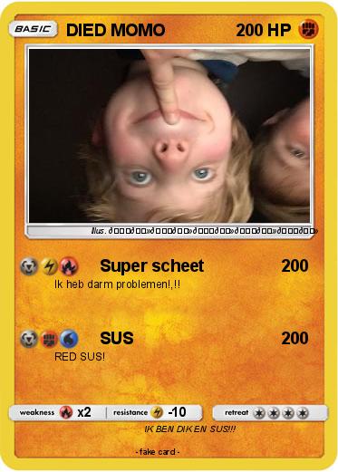 Pokemon DIED MOMO