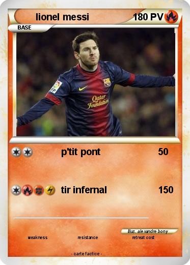 Pokemon lionel messi