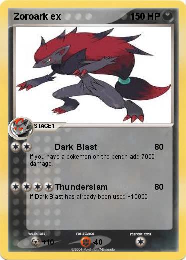 Pokemon Zoroark ex