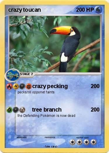 Pokemon crazy toucan