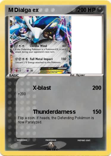 Pokemon M Dialga ex