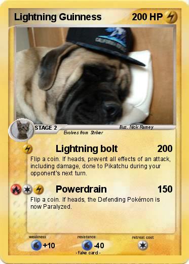 Pokemon Lightning Guinness