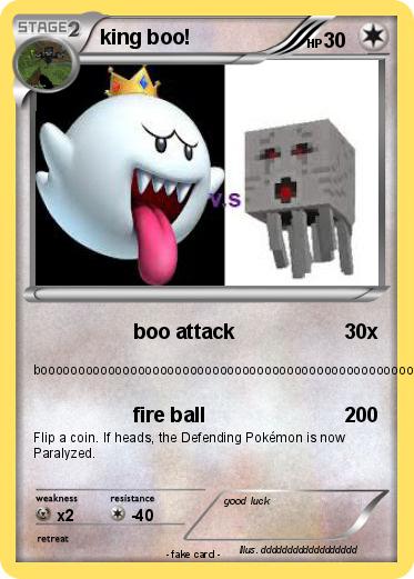 Pokemon king boo!