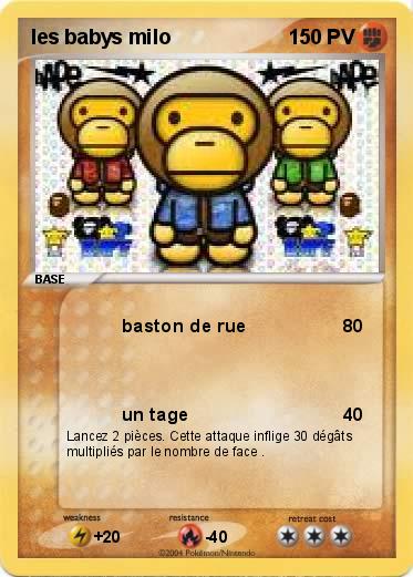 Pokemon les babys milo