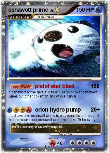 Pokemon oshawott prime